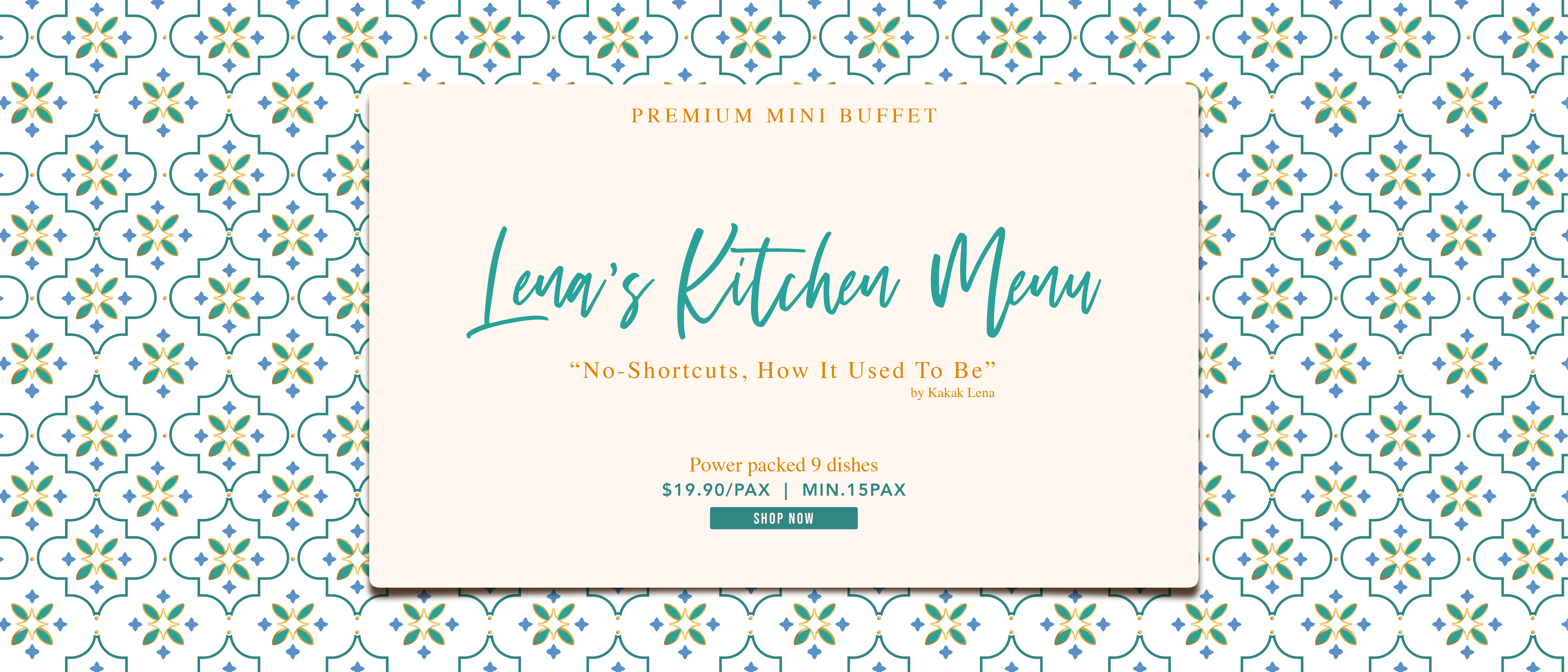 Lena Kitchen Menu